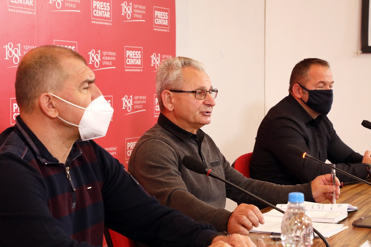 Konferencija za novinare reprezentativnih sindikata Petrohemije
13/10/2020